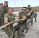 US Marines Take 1st Place in Tug of War Tournament