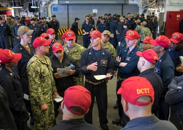 CBR training exercise held aboard USS Bonhomme Richard (LHD 6)