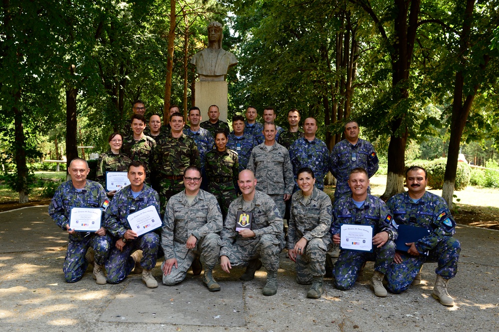 Senior NCO Academy holds first-ever mobile training course in Romania