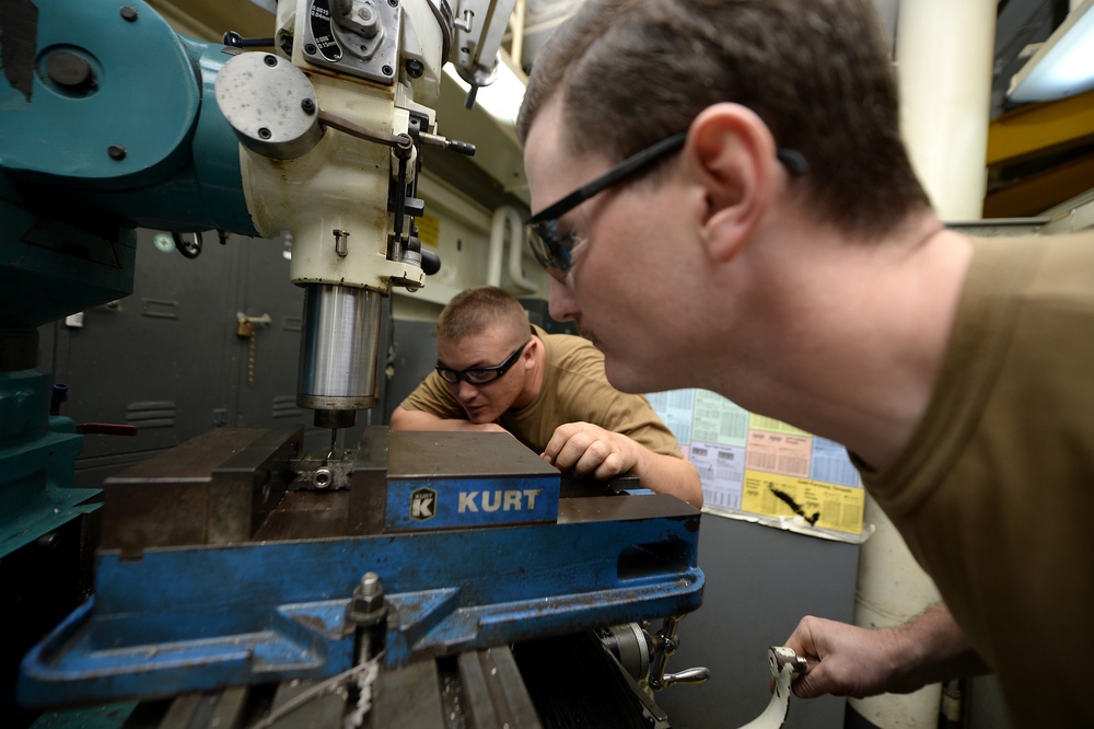 USS Frank Cable Provide Support to Subs