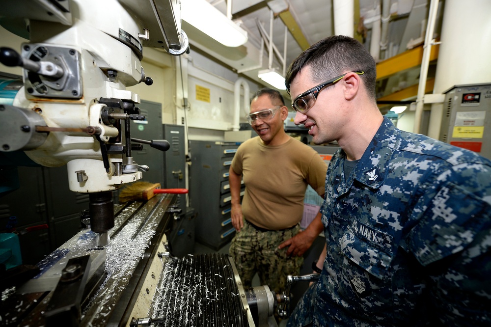 USS Frank Cable Provide Support to Subs