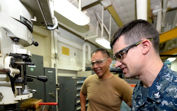 USS Frank Cable Provide Support to Subs