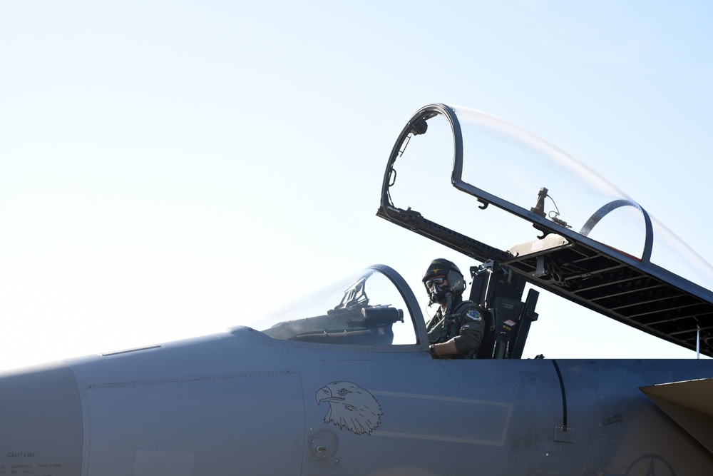 493rd Fighter Squadron training sorties