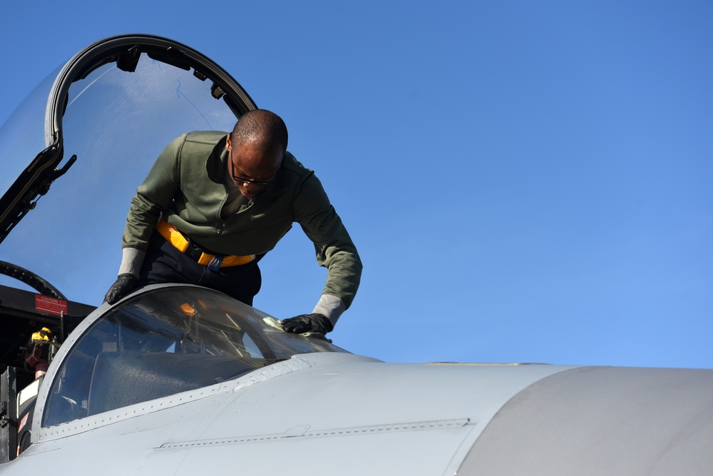 493rd Fighter Squadron training sorties