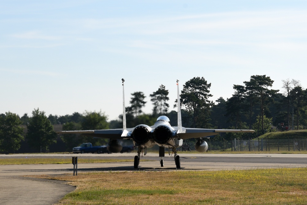 493rd Fighter Squadron training sorties