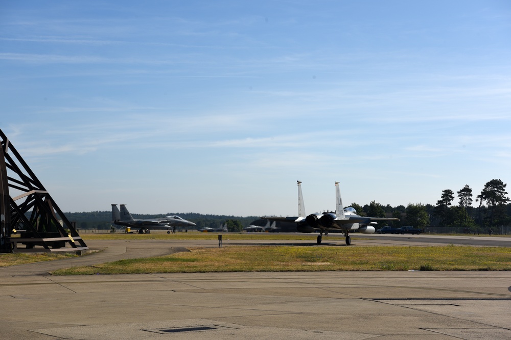 493rd Fighter Squadron training sorties