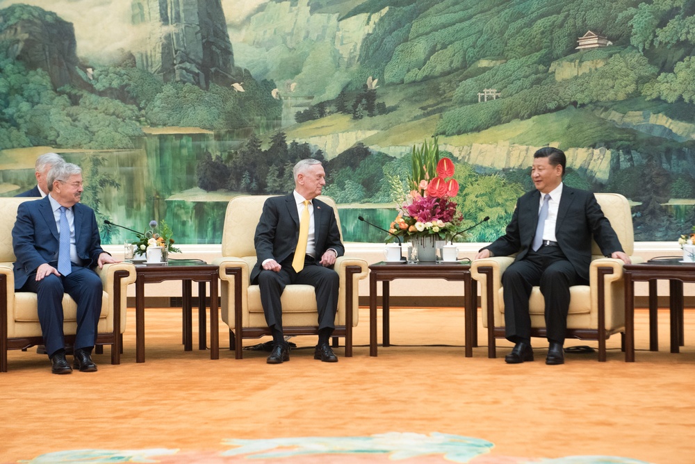 SD meets with the President of China