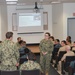 Rear Adm. Kathleen Creighton Visits and Shares Wisdom IWTC Virginia Beach