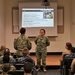Rear Adm. Kathleen Creighton Visits and Shares Wisdom IWTC Virginia Beach