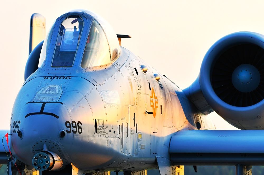 Red Devil A-10C Thunderbolt II stands ready at SANGB