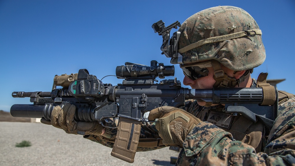 Rifle Squad Competition: 1st LAR, 3rd LAR, 1st Tanks