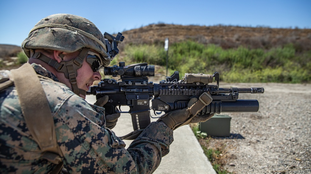 Rifle Squad Competition: 1st LAR, 3rd LAR, 1st Tanks