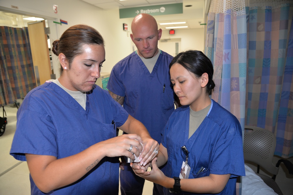 177th Fighter Wing Medical Training