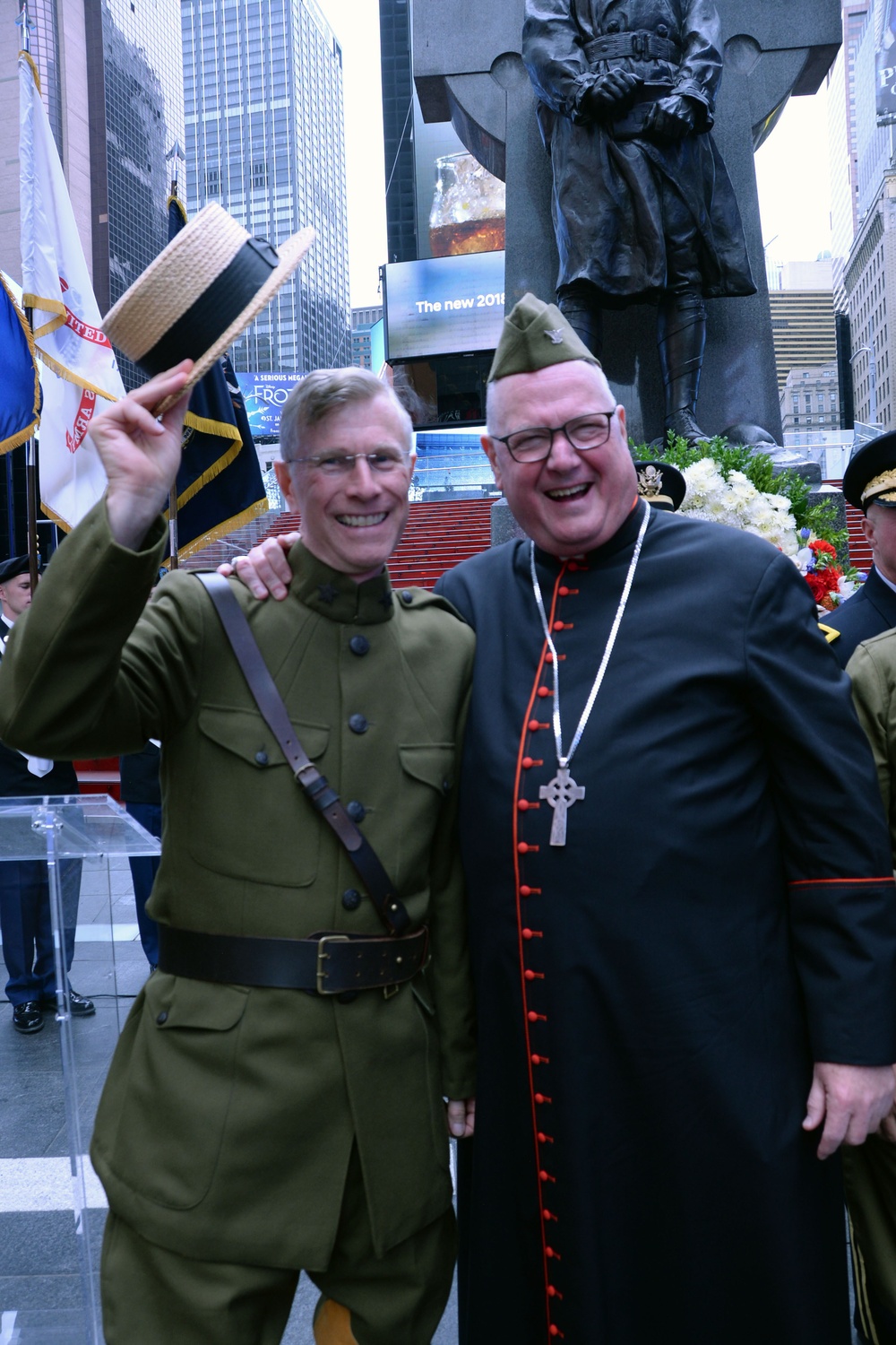 National Guard Chaplaincy Celebrates Fighting Father Duffy in NYC