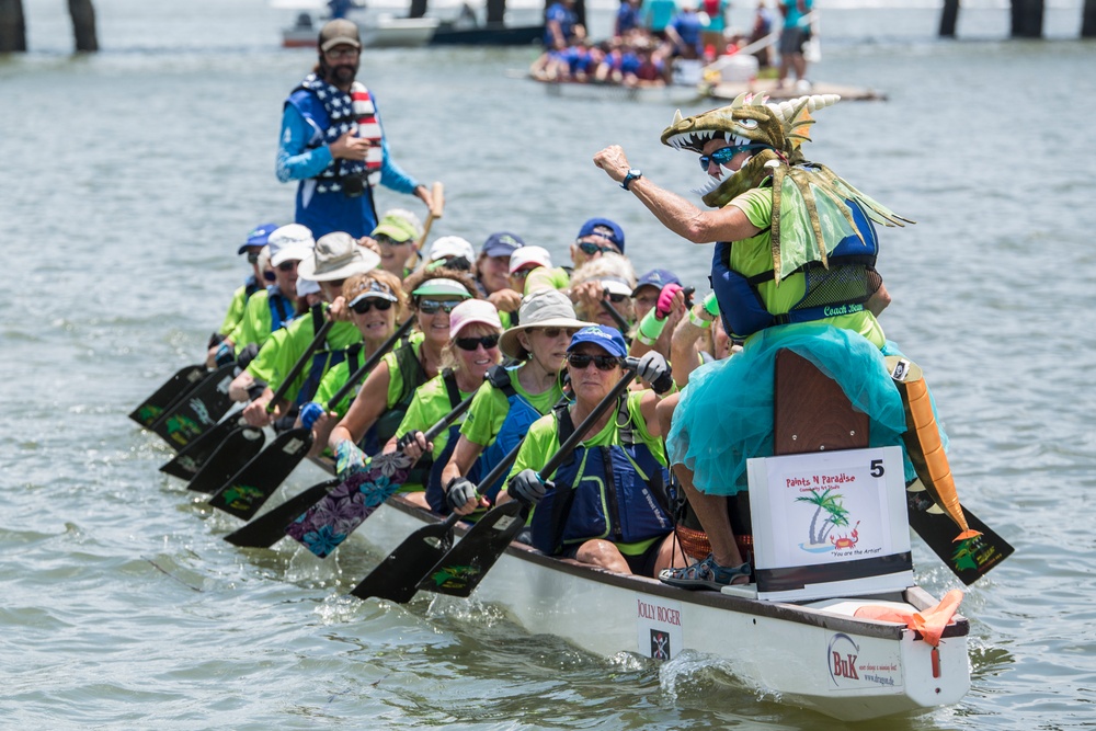 Marines make landing at DragonBoat Beaufort 2018