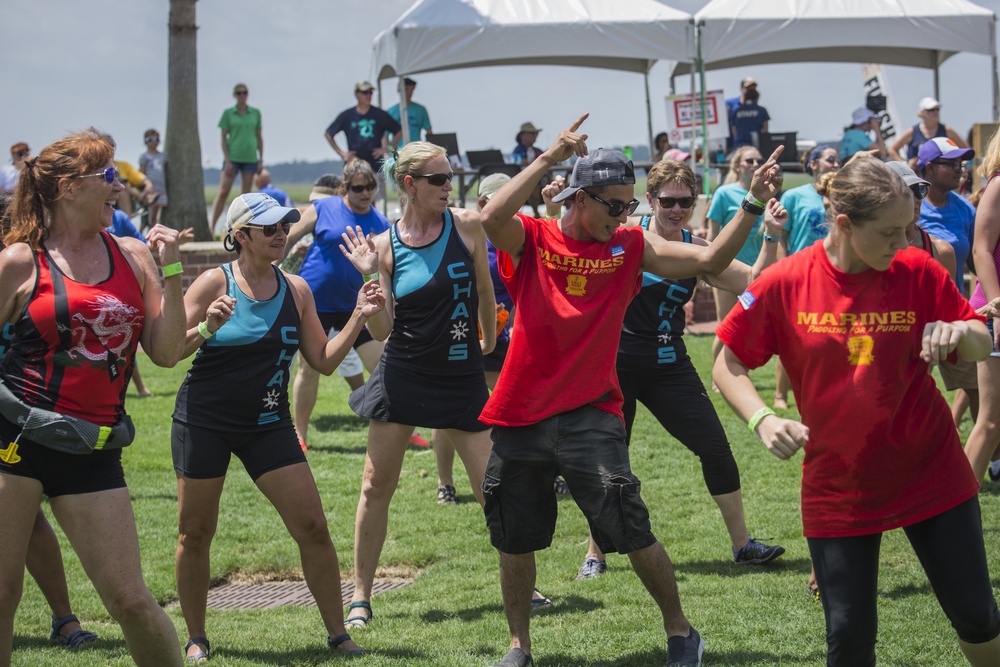 Marines make landing at DragonBoat Beaufort 2018