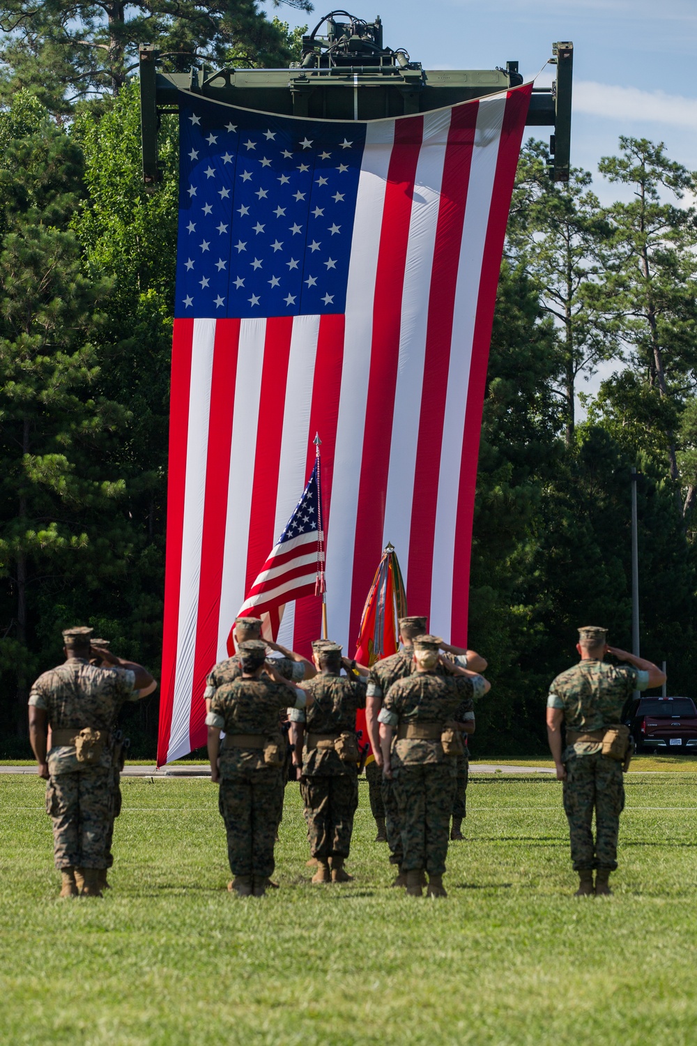 2nd Supply Battalion Change of Command