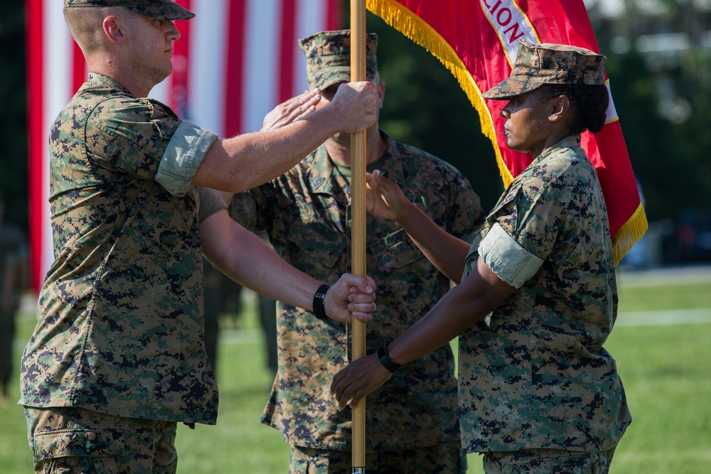 2nd Supply Battalion Change of Command