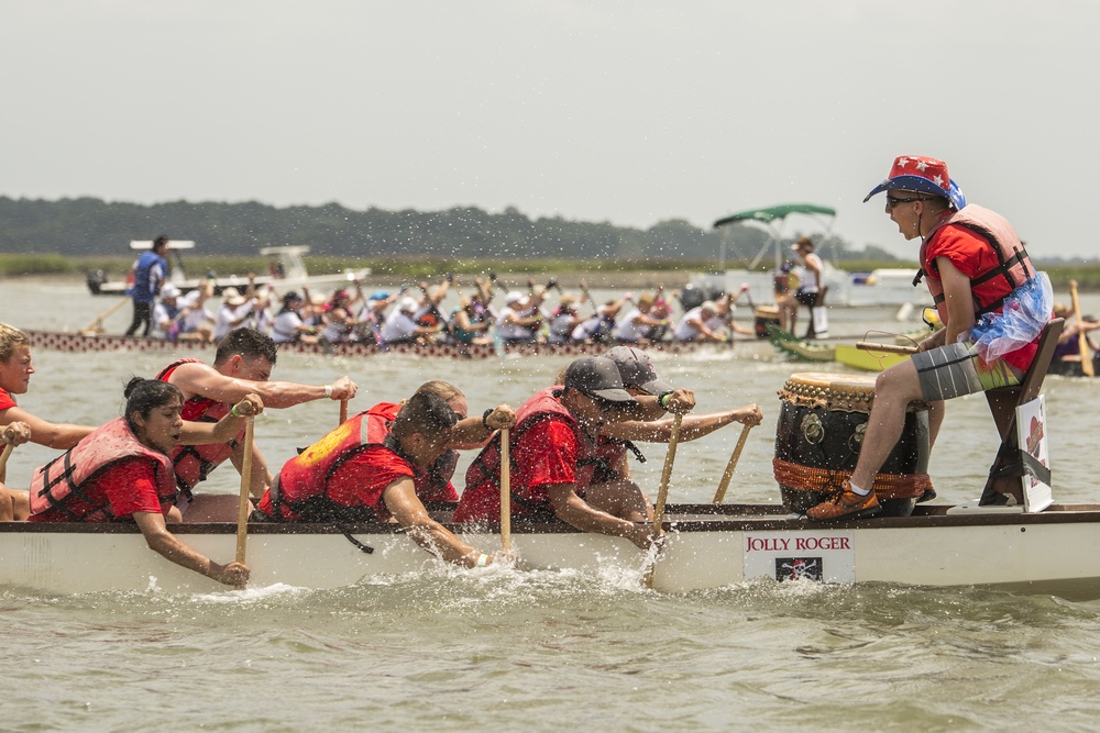 Marines make landing at DragonBoat Beaufort 2018