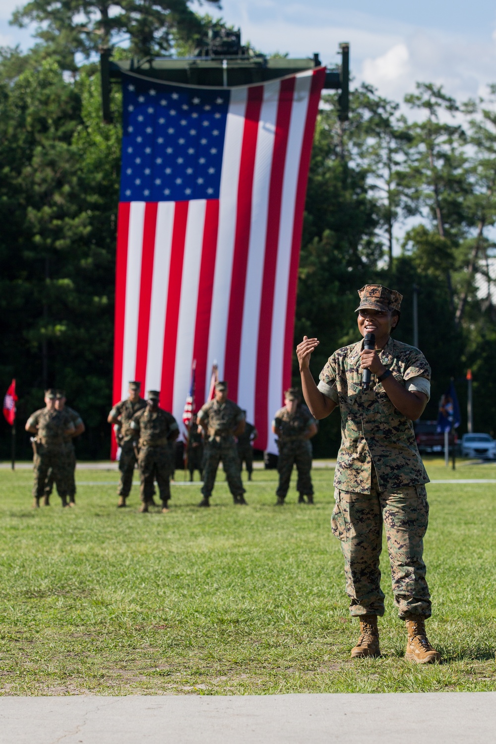 2nd Supply Battalion Change of Command