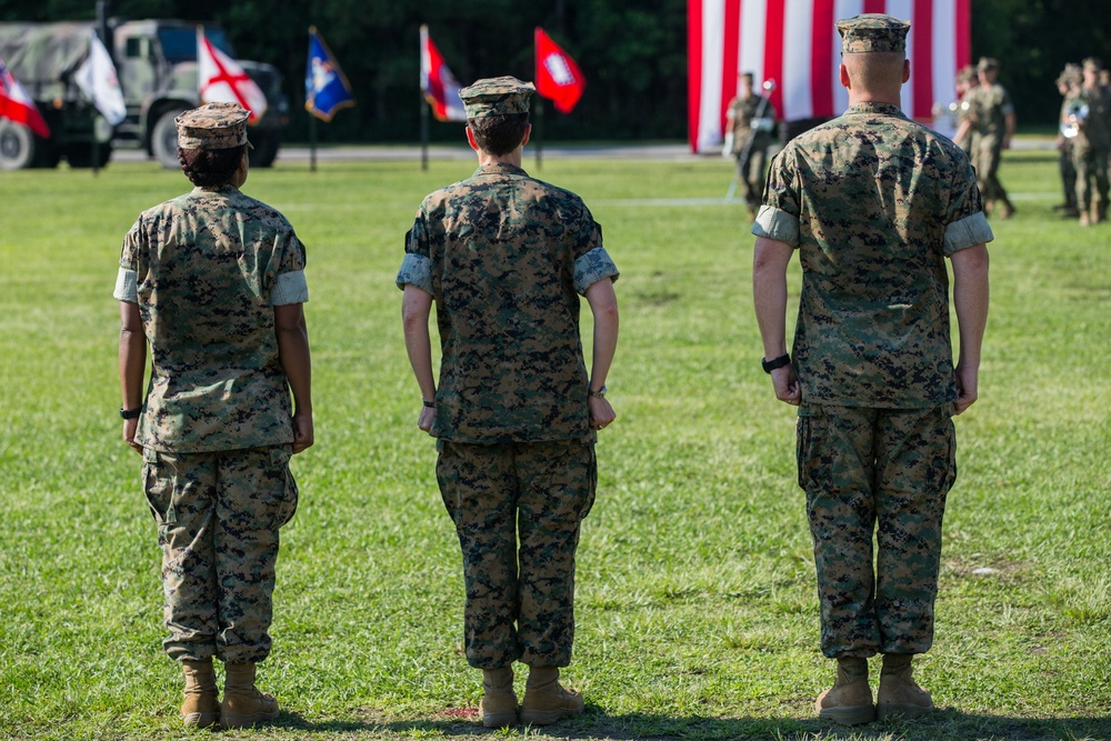 2nd Supply Battalion Change of Command