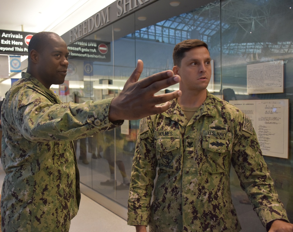 Coastal Riverine Squadron Ten Sailors Arrives at BWI