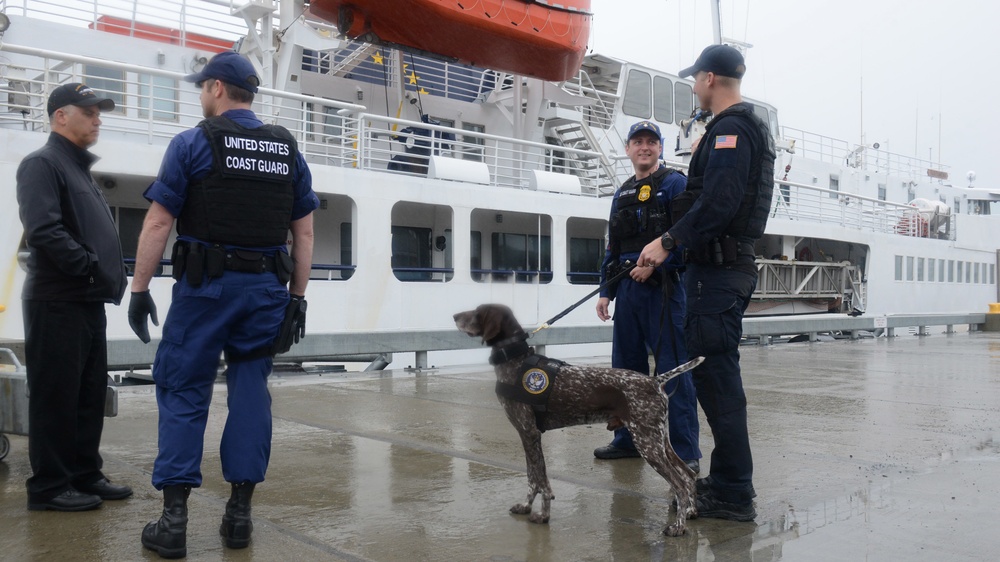 Coast Guard conducts law enforcement operation