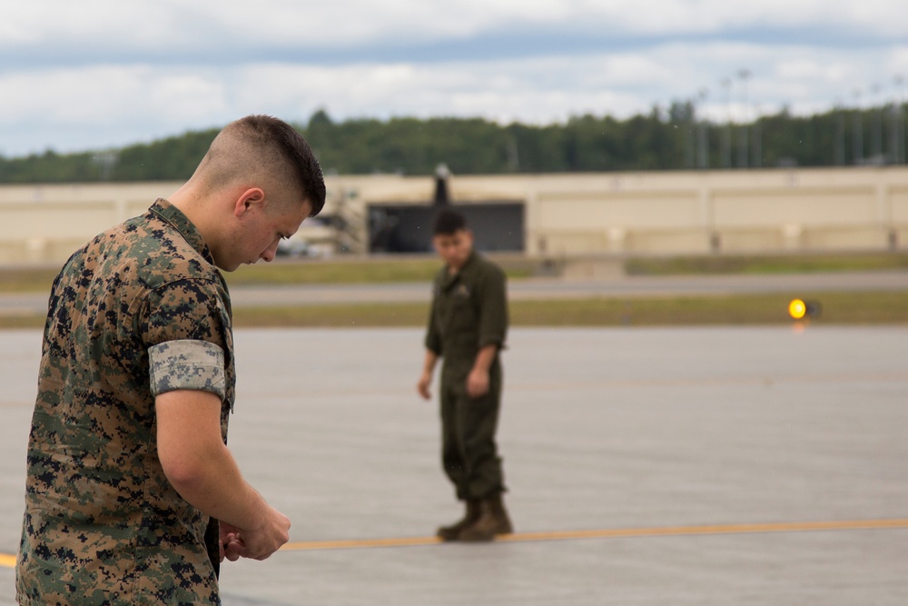 VMA-214 Prepares for the 2018 Arctic Thunder Air Show