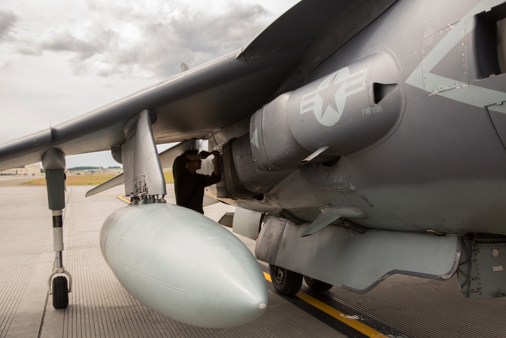VMA-214 Prepares for the 2018 Arctic Thunder Air Show