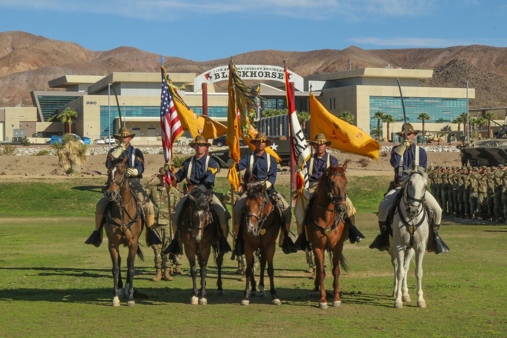 11th Armored Cavalry Regiment Change of Command