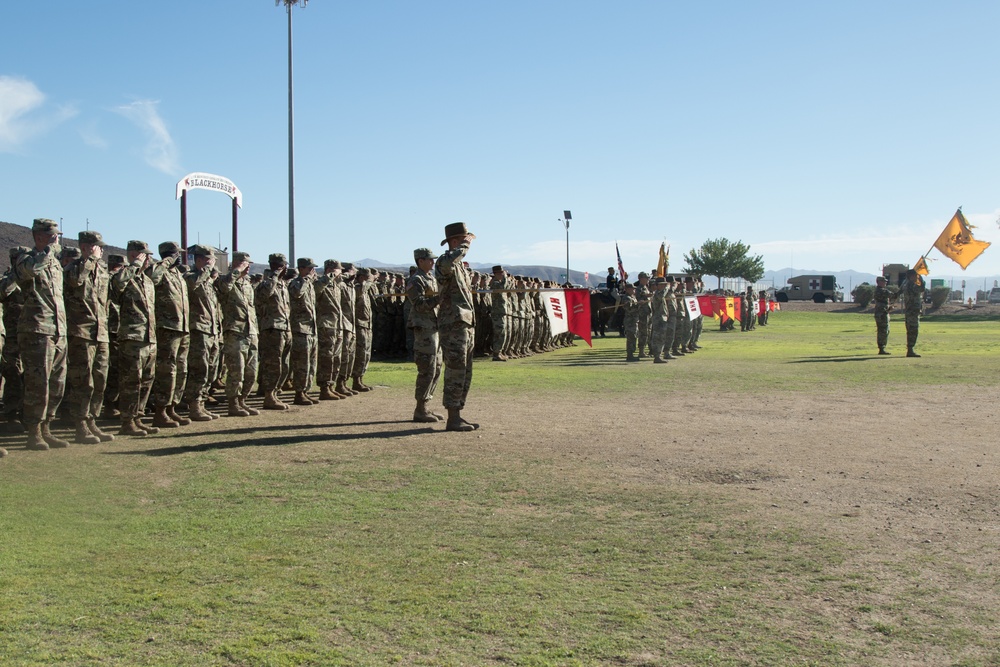 11th Armored Cavalry Regiment Change of Command