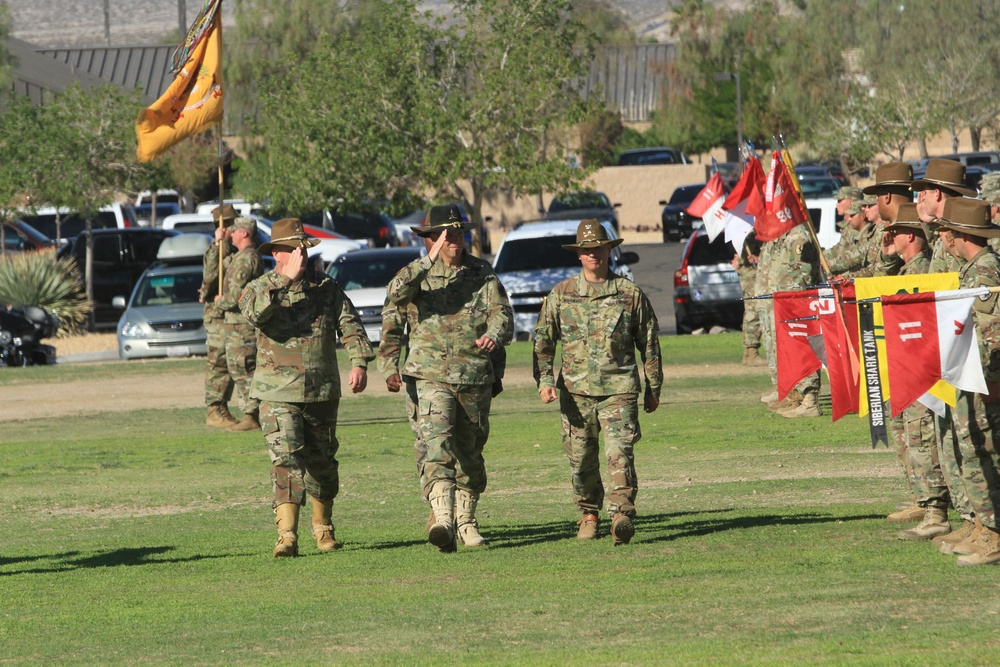 11th Armored Cavalry Regiment Change of Command