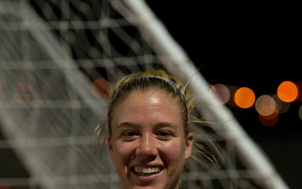 Junior Enlisted Sailor Plays Among the Best Military Soccer Players in the World