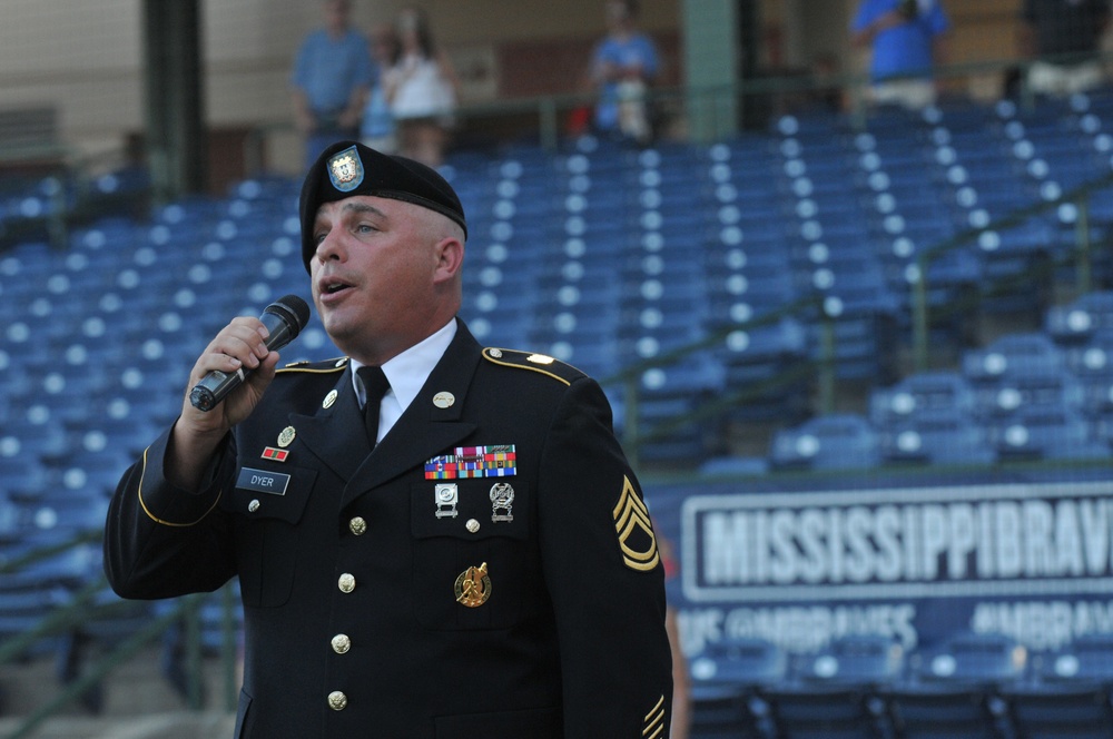 National Anthem singer