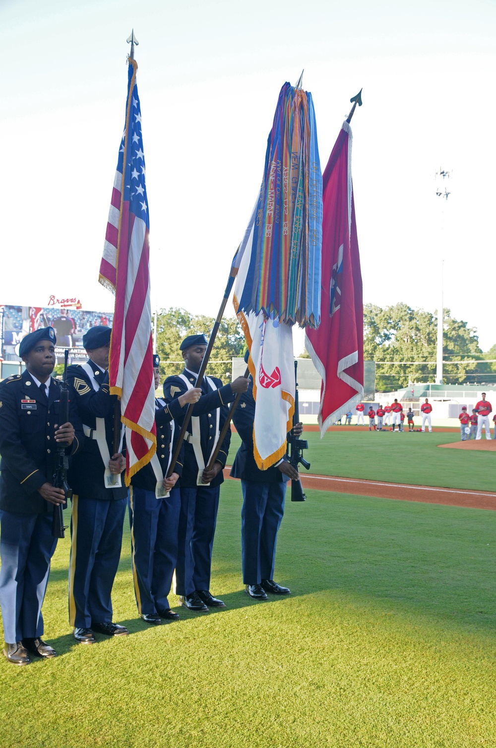 Presenting the colors