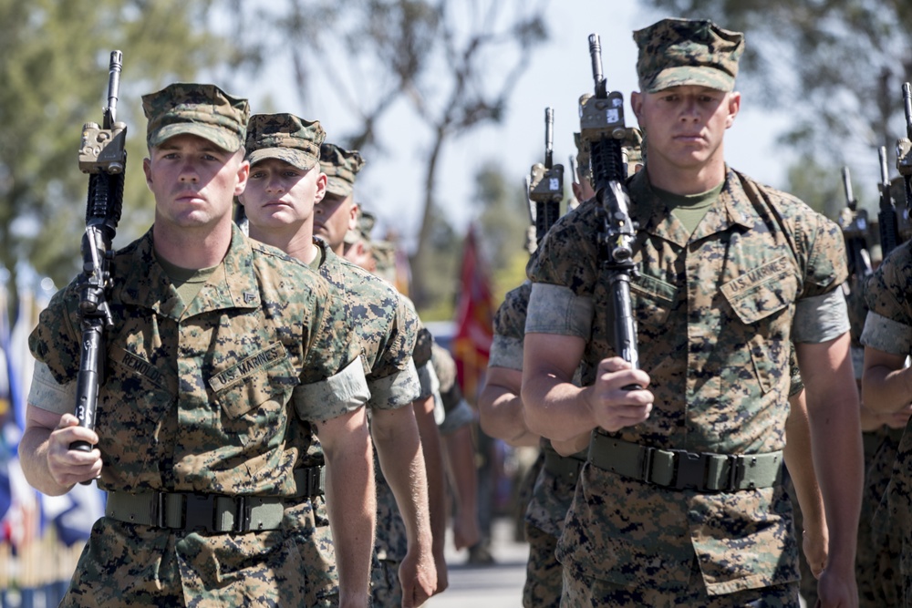 Relief and Appointment: SgtMaj of the 1st Marine Division