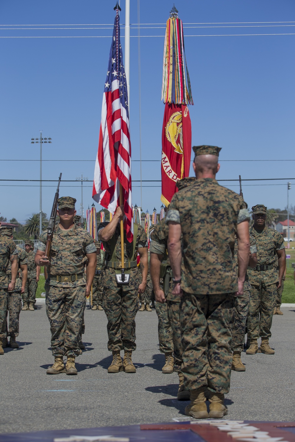 Relief and Appointment: Sergeant Major of the 1st Marine Division