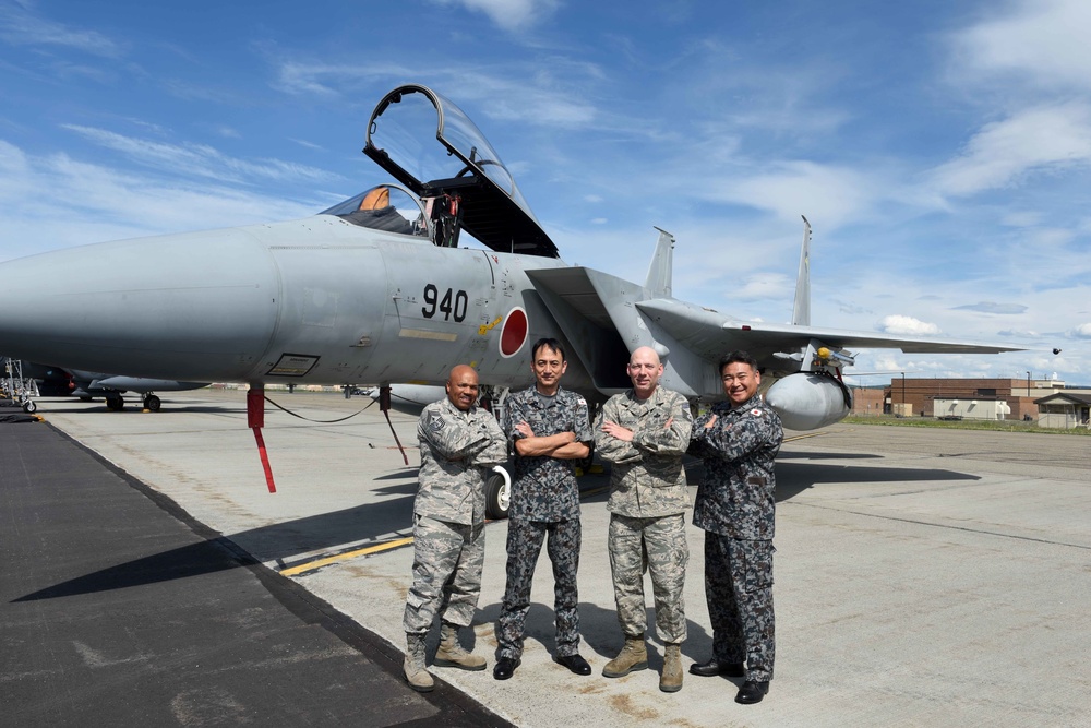 JASDF Senior Enlisted Advisor visits Eielson
