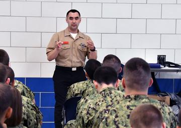 Sailors Making Sailors: Legal Department Serves Recruit Training Command Recruits, Staff