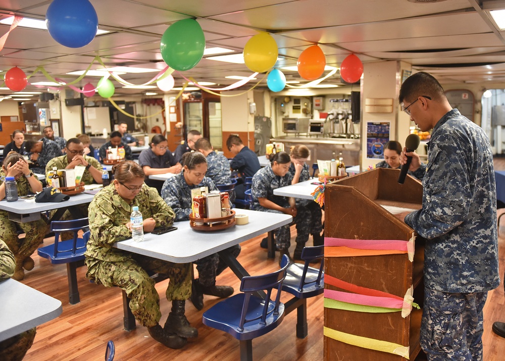 USS Blue Ridge (LCC 19) celebrates LGBT Month