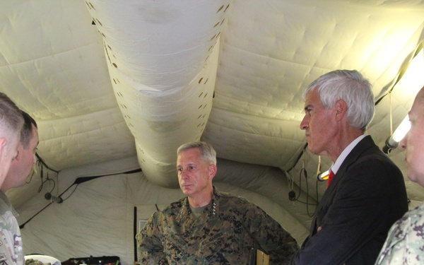 VIPs Visit Task Force Darby