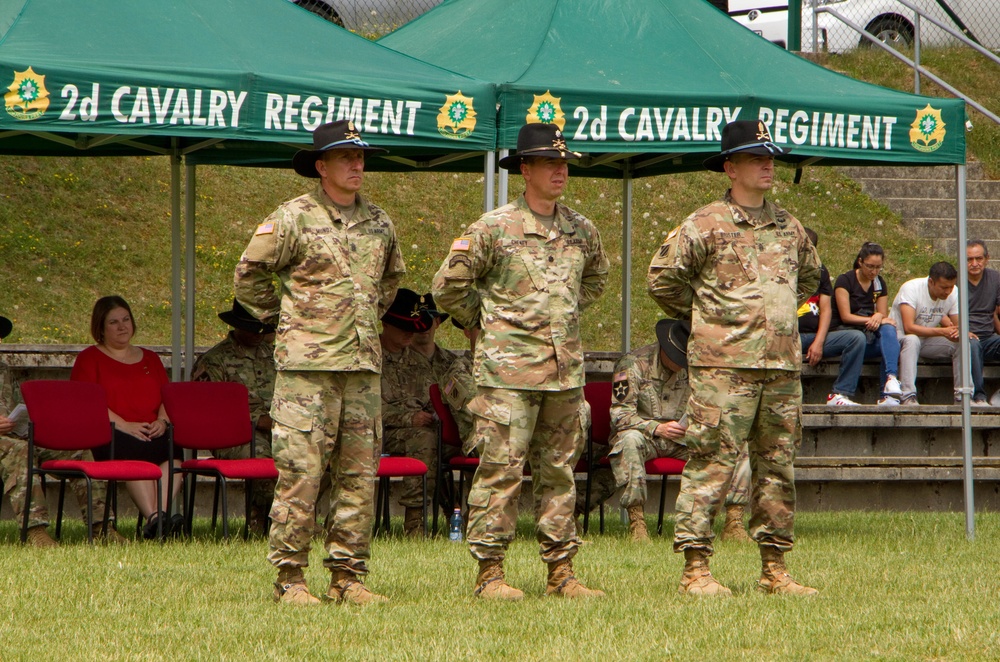 3rd Squadron, 2d Cavalry Regiment COR Ceremony