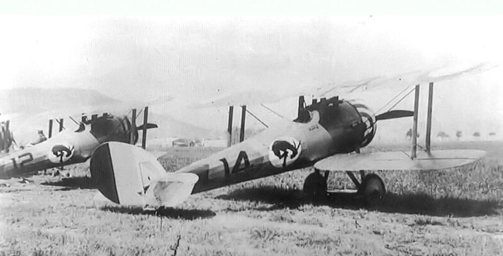 Nieuport 28s of the 95th