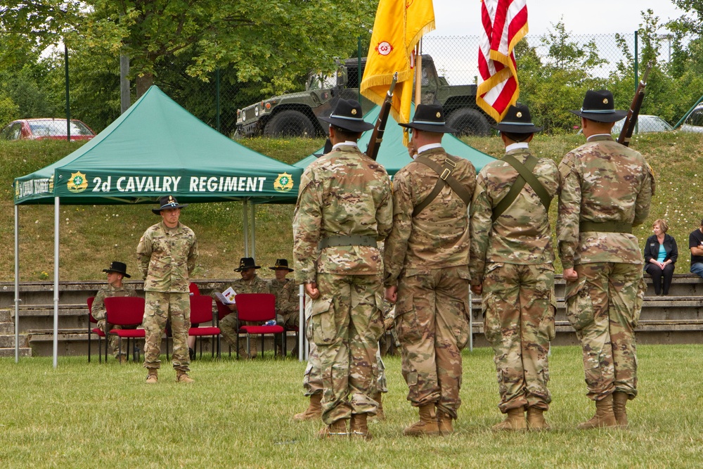 3rd Squadron, 2d Cavalry Regiment COR Ceremony