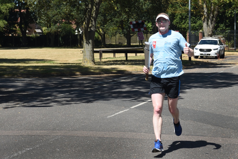 RAF 1OO Baton Relay