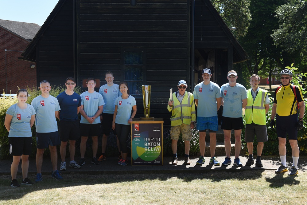RAF 1OO Baton Relay