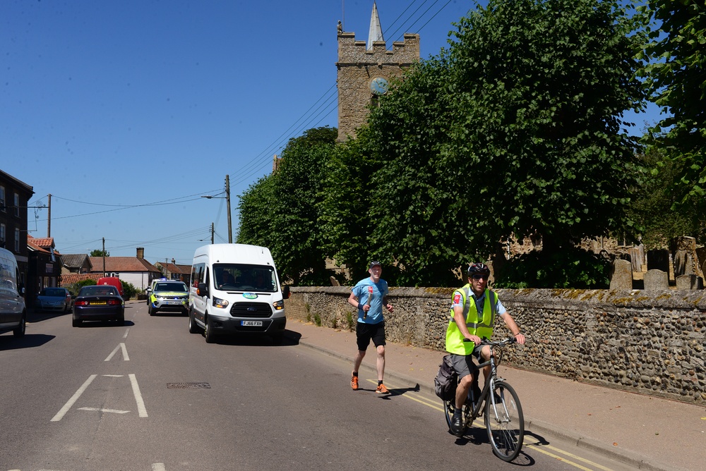 RAF 1OO Baton Relay