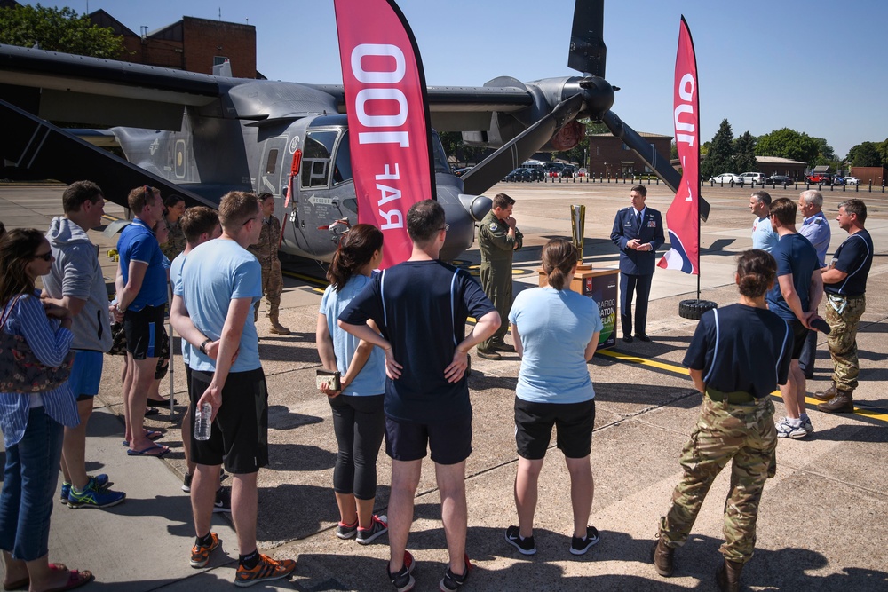 Passing the baton: celebrating 100 years of the RAF