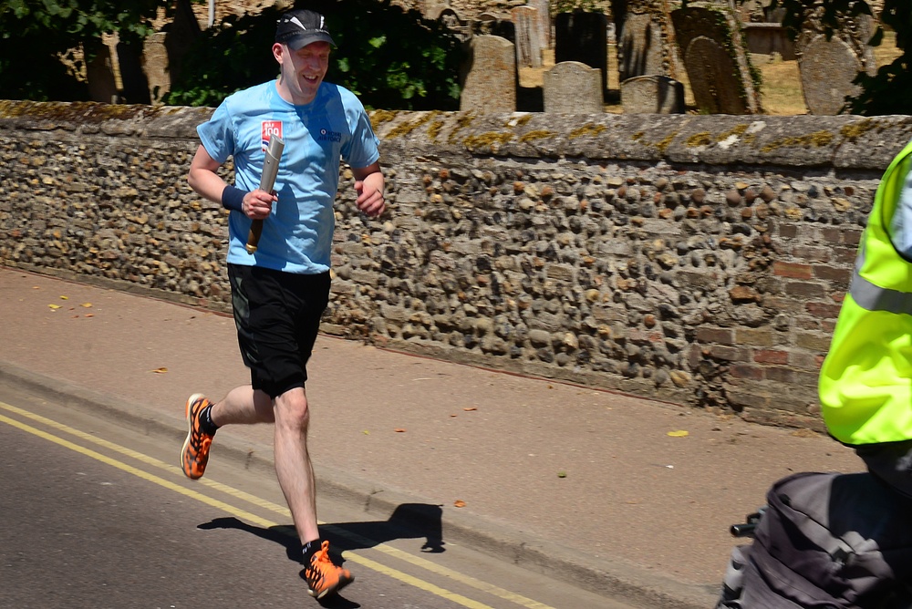 RAF 1OO Baton Relay