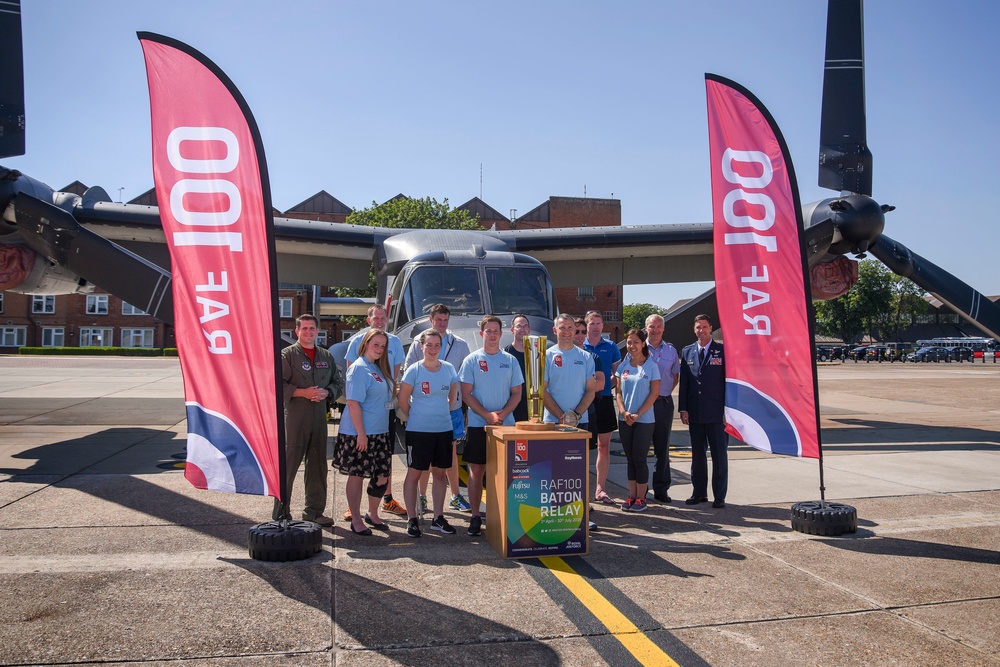 Passing the baton: celebrating 100 years of the RAF